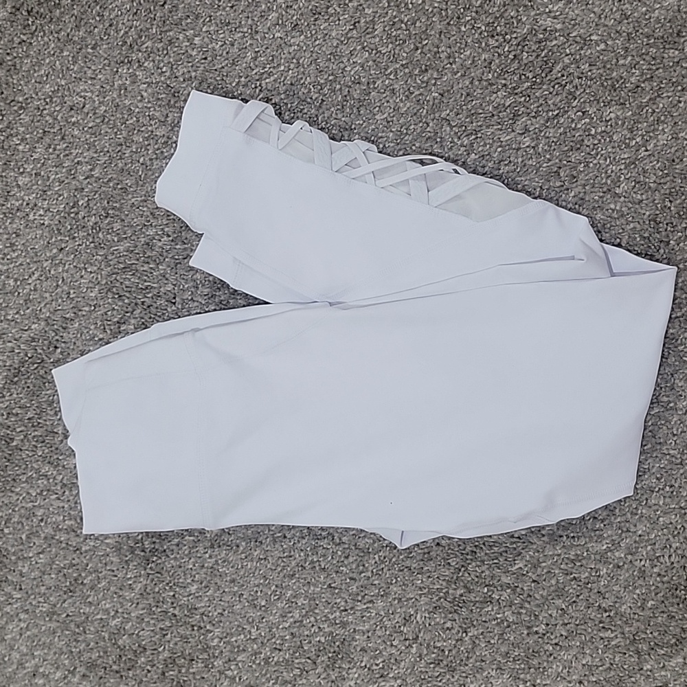 Fabletics white leggings